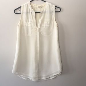 Off white dressy top